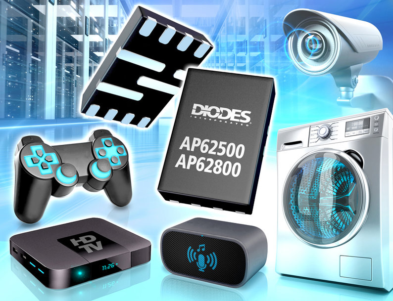 High-Efficiency Buck Converters from Diodes Incorporated Provide Wide-Ranging POL Design Versatility